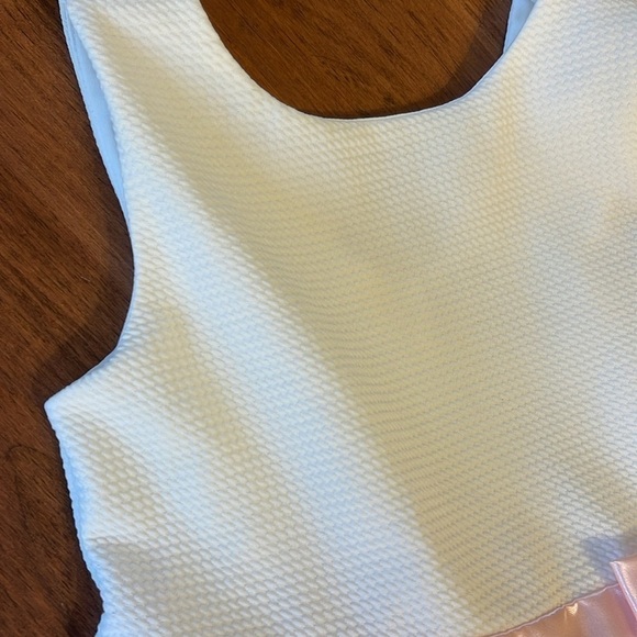 Jona Michelle Easter dress size youth 10 in white and pink - Picture 4 of 8